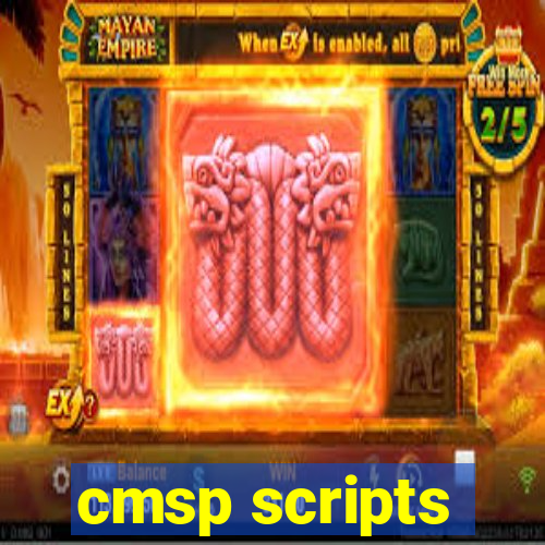 cmsp scripts